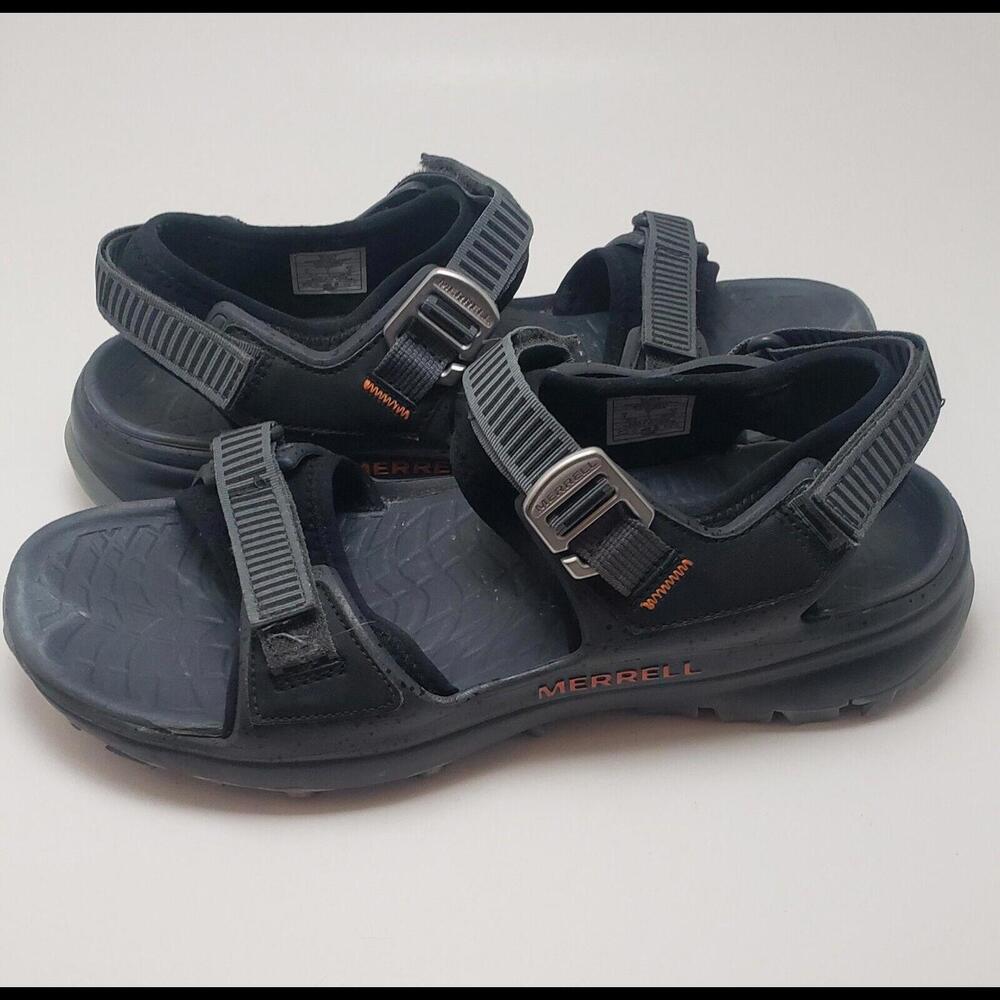 Mens Merrell Choprock Strap Summer‎ Black Outdoor Hiking Sandals J48793 Size 9